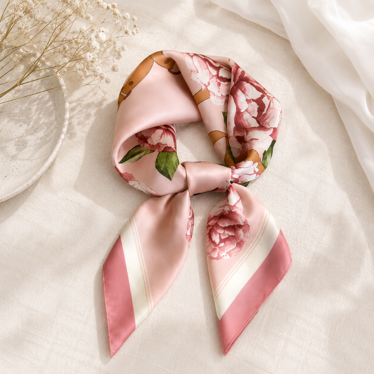 Floral Elegance Scarf