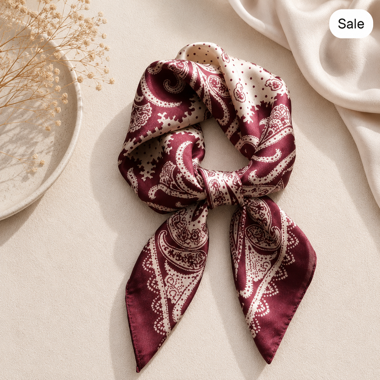 Square Silk Scarf