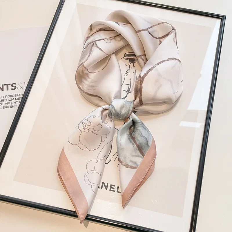 Royal Crest Silk Scarf