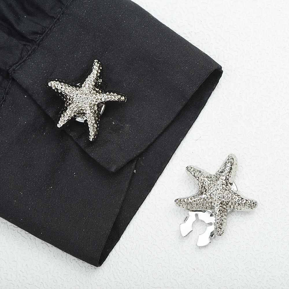 Starfish Button Covers