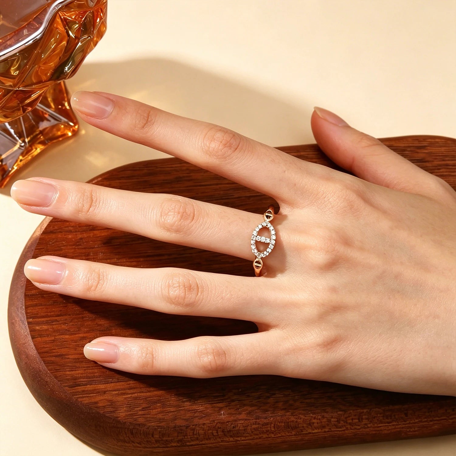 Crystal Elegance Ring