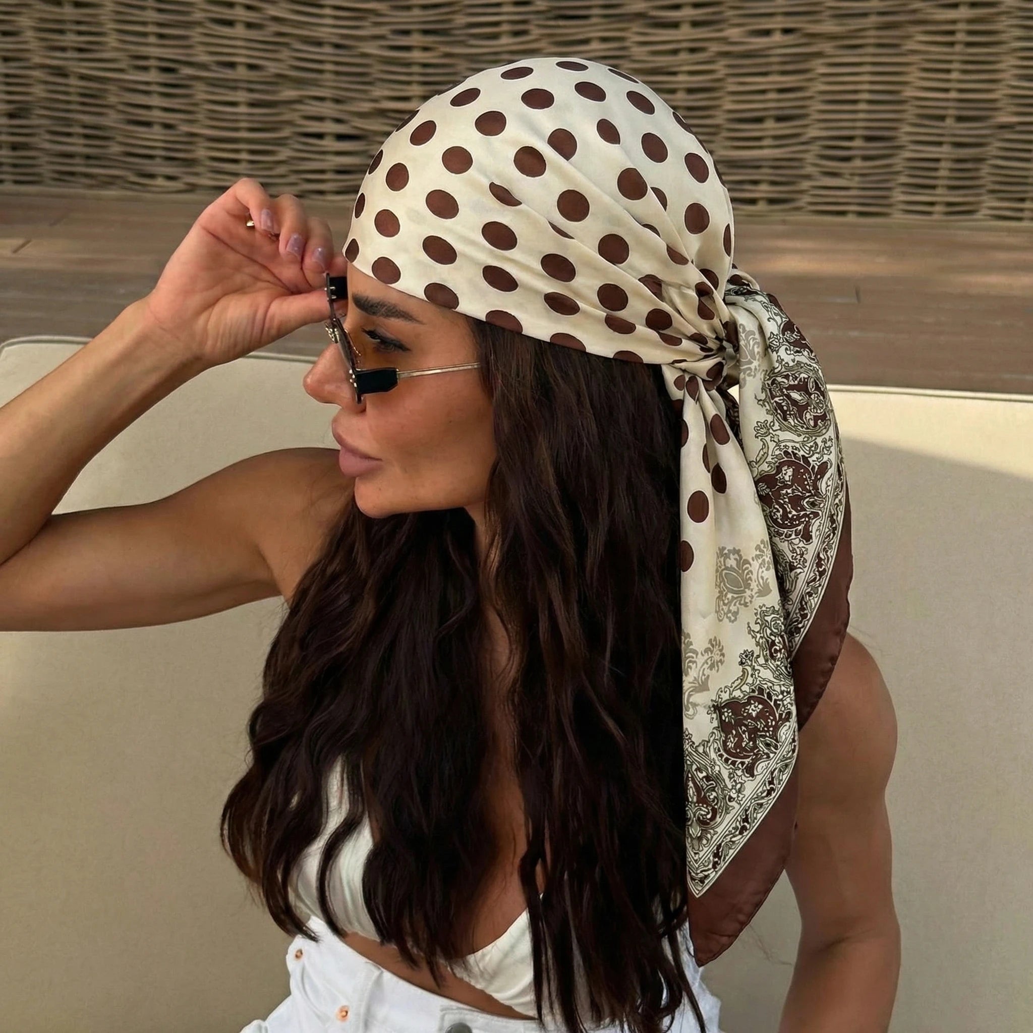 Paris Dot Scarf