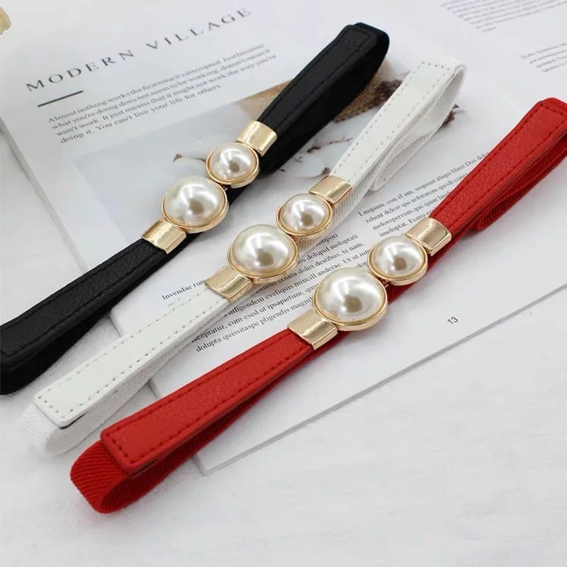 Pearl Charm Belt
