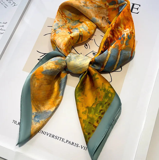 Royal Crest Silk Scarf