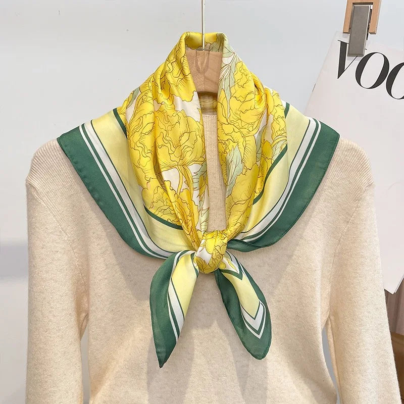 Royal Crest Silk Scarf