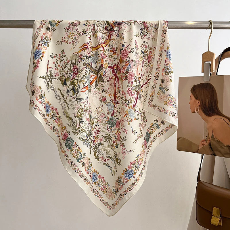 Nature Elegant Silk Scarf