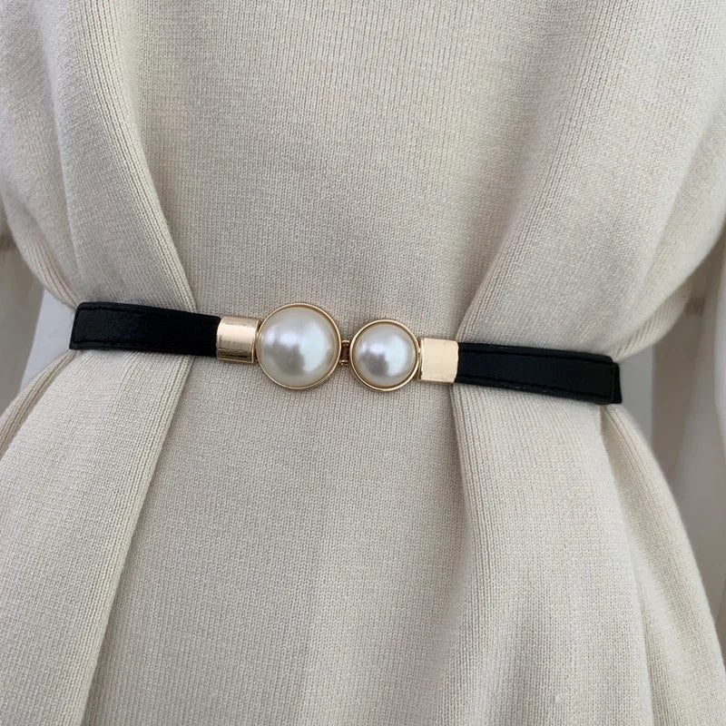 Pearl Charm Belt