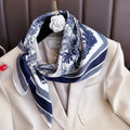 Botanical Silk Square Scarf