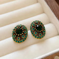Emerald Bloom Earrings