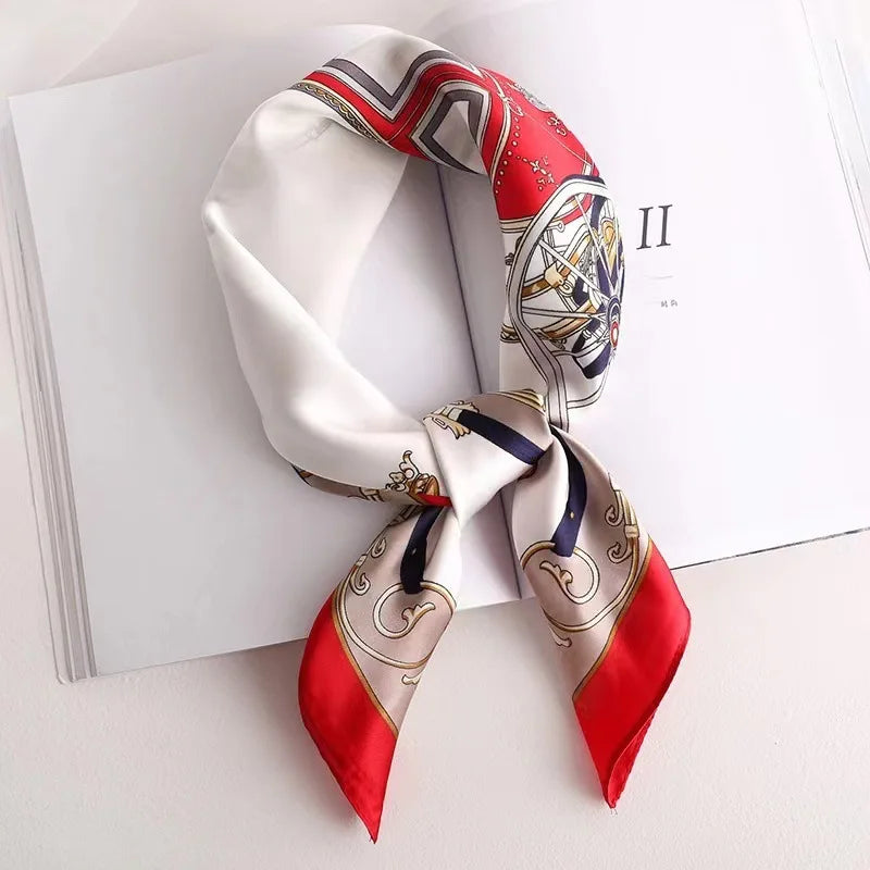 Royal Crest Silk Scarf