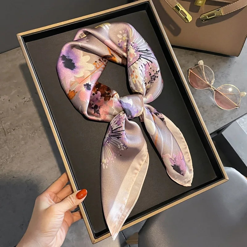 Royal Crest Silk Scarf