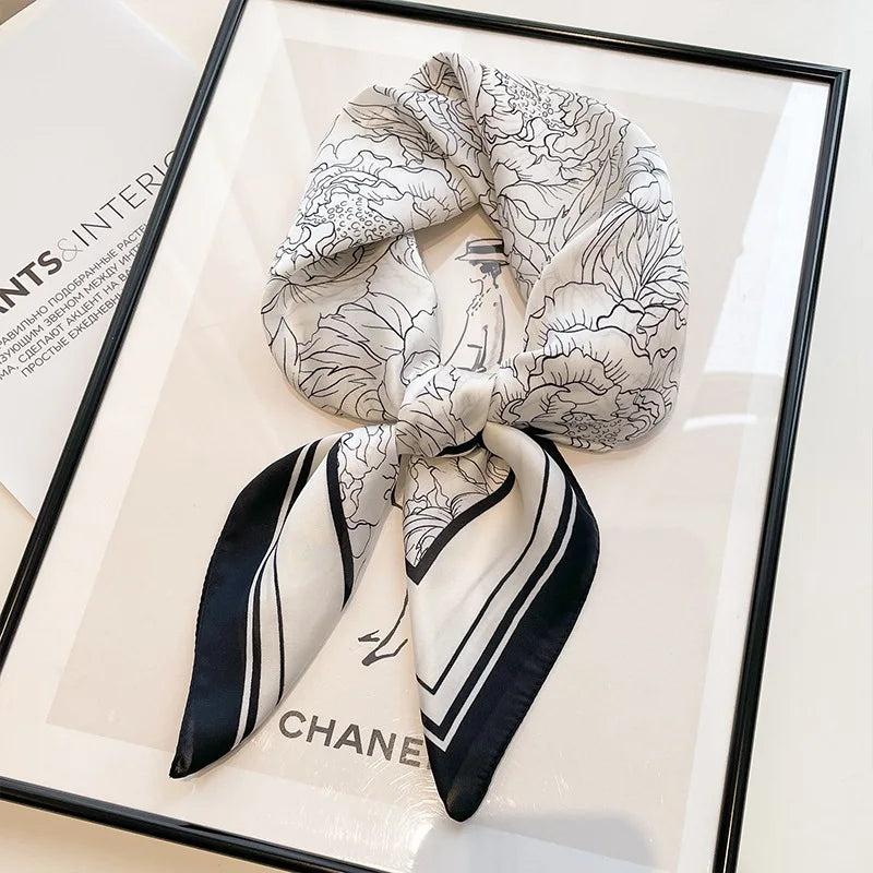 Royal Crest Silk Scarf