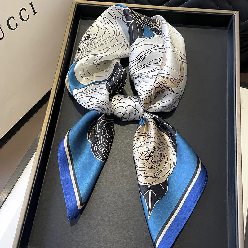 Royal Crest Silk Scarf