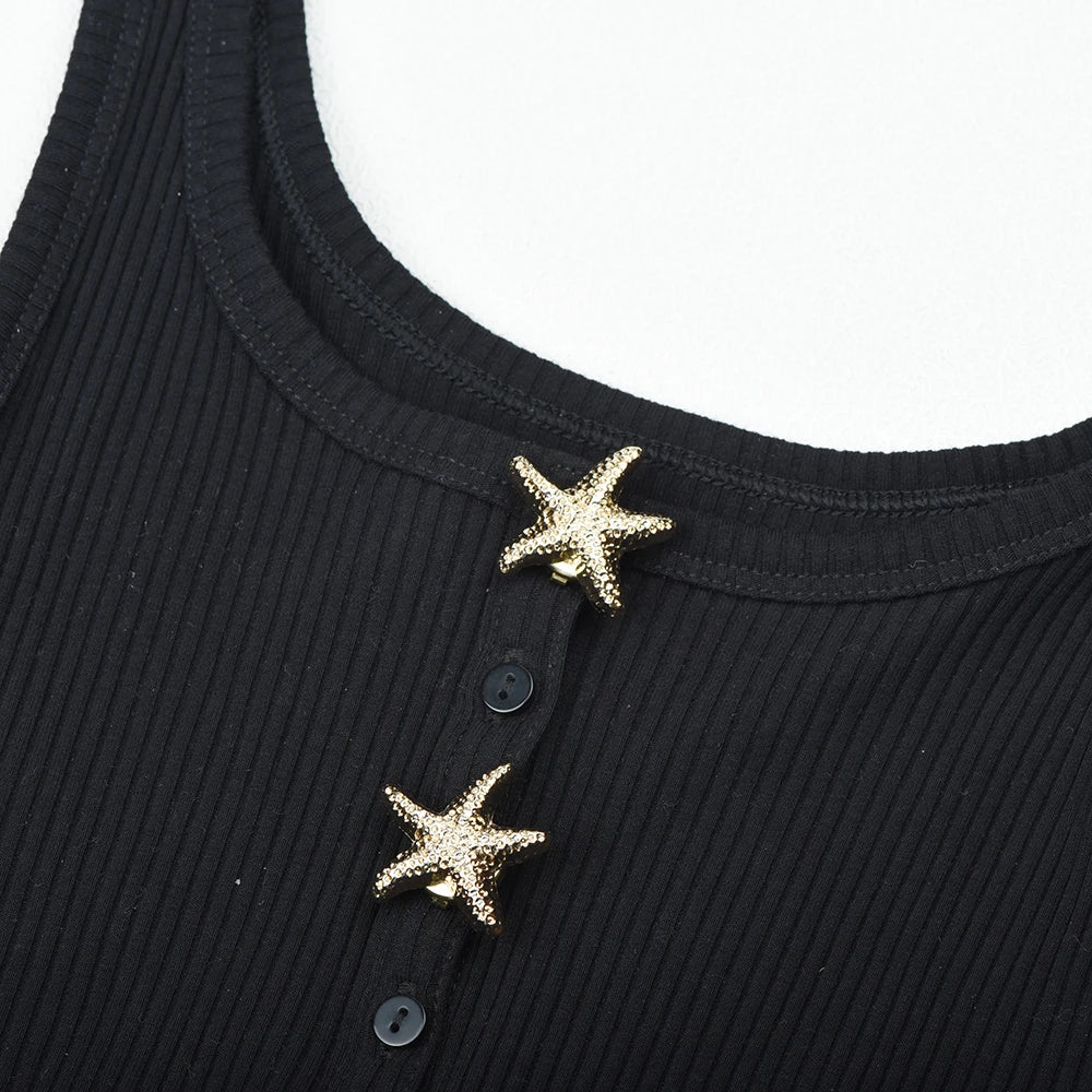 Starfish Button Covers