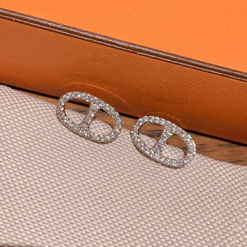 Crystal Halo Earrings
