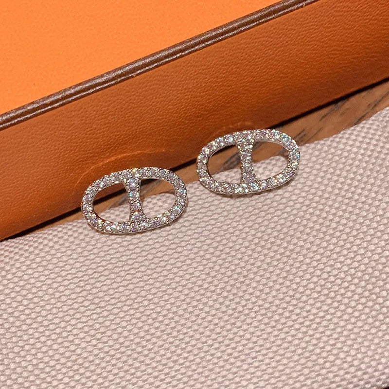 Crystal Halo Earrings
