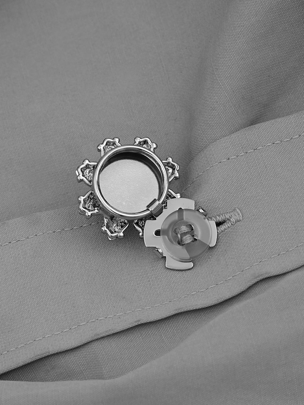 Crystal Blossom Button Covers