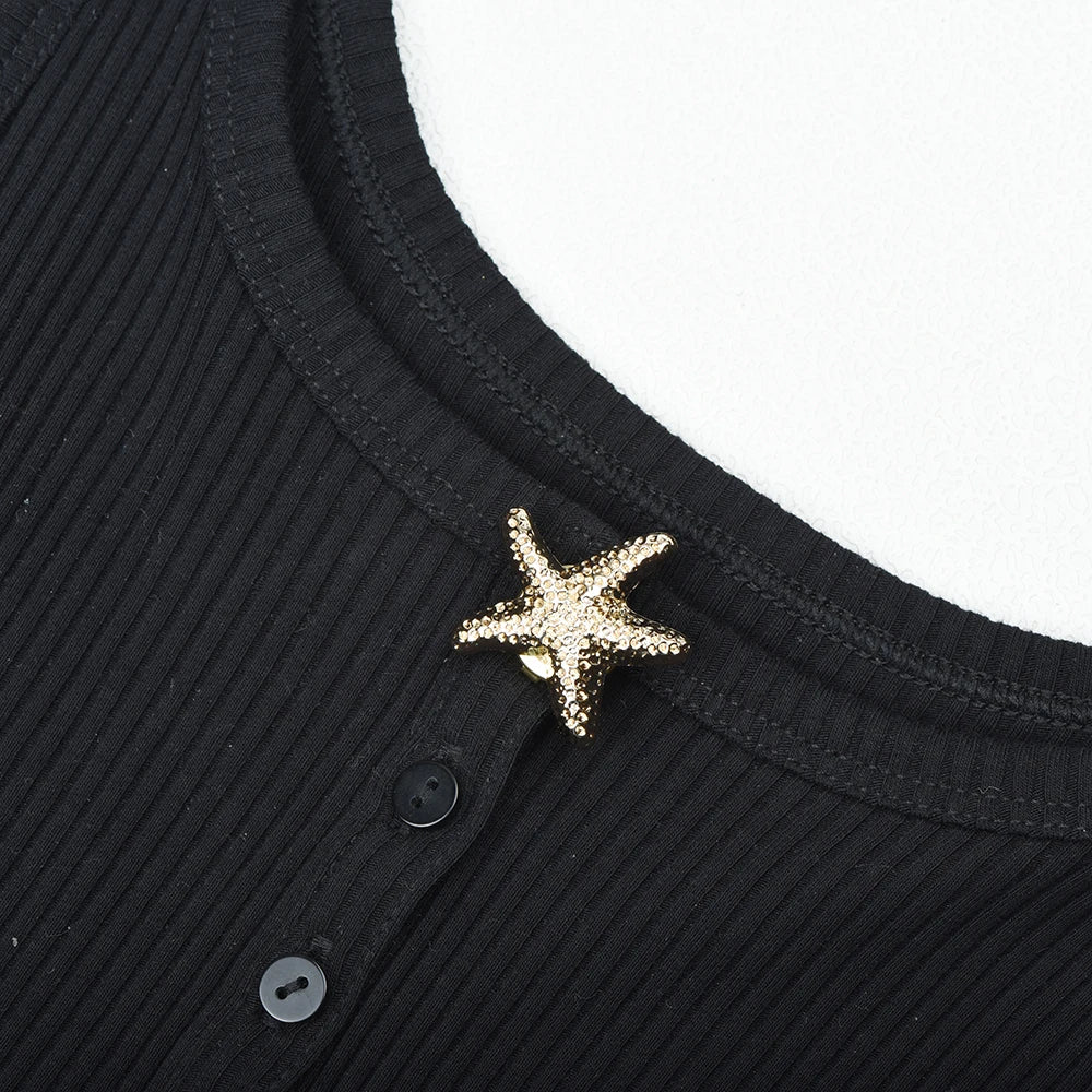 Starfish Button Covers