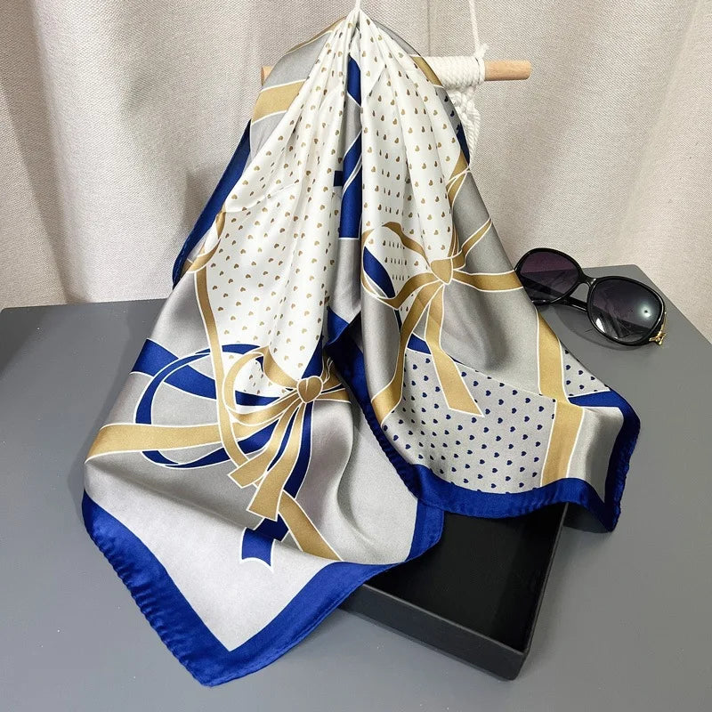 Royal Crest Silk Scarf