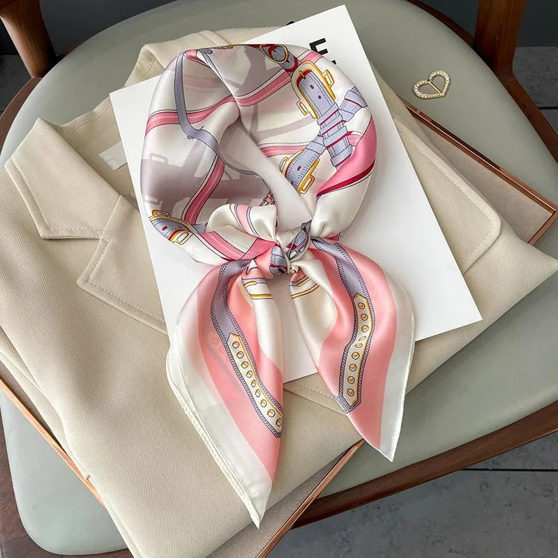 Royal Crest Silk Scarf